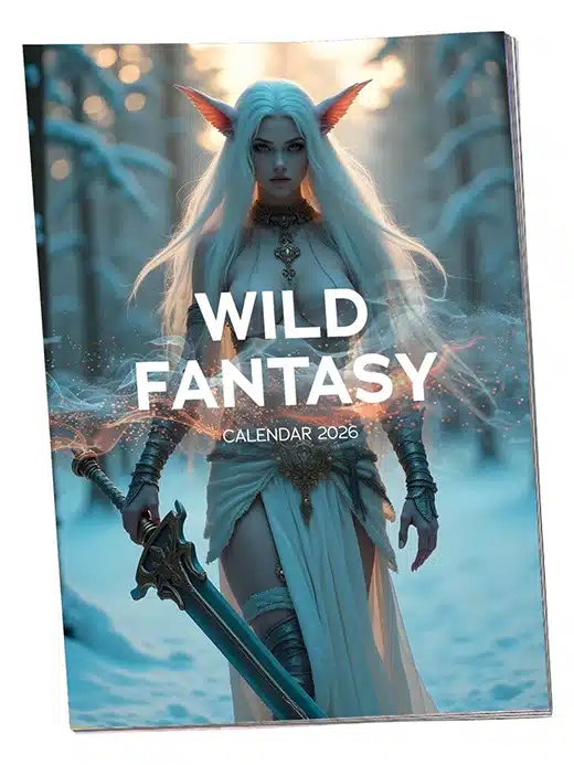 01810210000-kalender-wild-fantasy-creaturers-2026_4 Kalender 2026 - Wild Fantasy - Creatures - Bilde 1