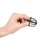 Penisplug - Dilator med glansbur - Silikon - Bilde 6