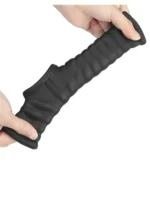 LoveToy - Wave Knights Ring- Vibrerende Penis og pung sleeve - Sort - Bilde 5