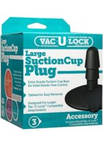 Doc Johnson - Vac-U-Lock - Plugg med Sugekopp, Large