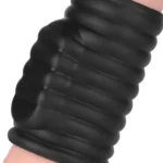 LoveToy -Wave Knights Ring -  Vibrerende Penis sleeve - Sort