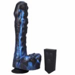Tendril Thruster - Mini Fuck Machine - Thrusting dildo - Blå/sort Tentakkel