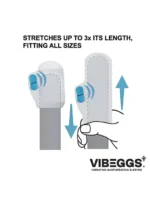 Vibeeggs - Twisty Tongues - Vibrerende mini masturbator - Bilde 2
