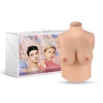 BODYMATCH Booskin - Realistisk Silikon Brystform - D-Cup