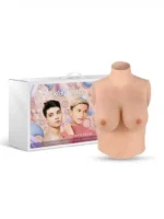BODYMATCH Booskin - Realistisk Silikon Brystform - D-Cup