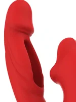 Intoyou - Mouty - Biting & Flipping - Rabbitvibrator med app - Rød - Bilde 5