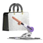 ZSEX - Sexmaskin med Oppbevaringsbag - Hvit/Lilla