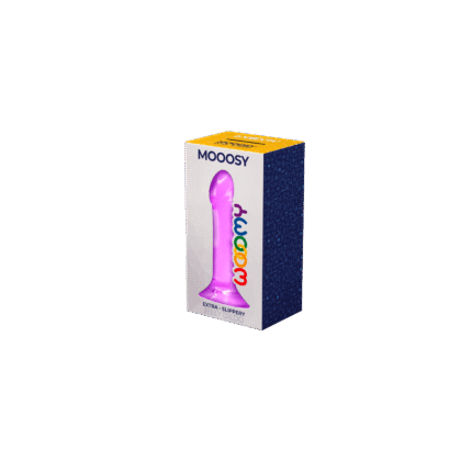 Woomy - Mooosy - Lilla glatt dildo med sugekopp