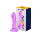 Woomy - Mooosy - Lilla glatt dildo med sugekopp