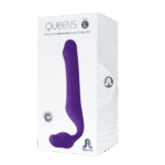 Adrien Lastic - Queens L - Stroppeløs strap-on -  Mørk Lilla