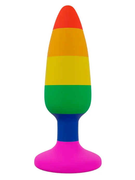 21062-buttplugg-regnbue-pride-pridebuttplug-rainbow-analplugg-analplug-01 rengbue buttplug pride
