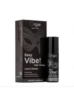 Orgie - Sexy vibe! High voltage - Flytende Vibrator Styrke 10 - sort