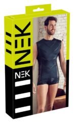 NEK - Skjorte med tøffe striper og mattlook