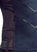 NEK - Skjorte med tøffe striper og mattlook