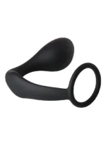 FantASStic - Buttplugg med Penisring - Sort - Bilde 3