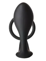 FantASStic - Buttplugg med Penisring - Sort - Bilde 7