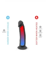Silexd - Silikon Dildo - Model 2 - 6" - Sort - Bilde 3