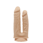 Silexd - Double Penetration  - Model 1 - 7"- 8'' - Lys hudfarge