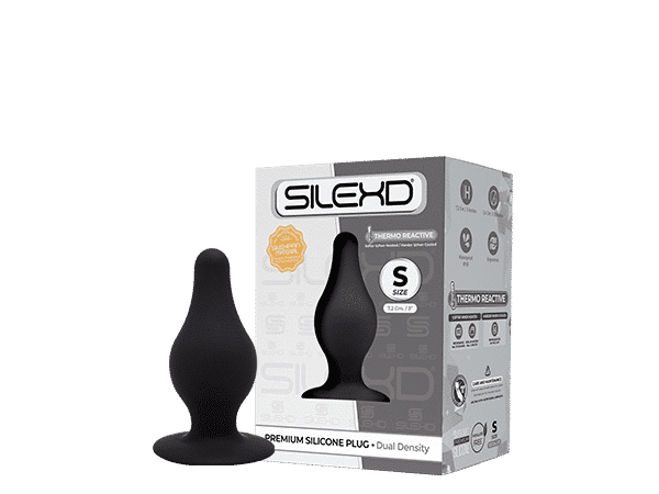 Silexd - Silexpan klassisk Buttplug - Small
