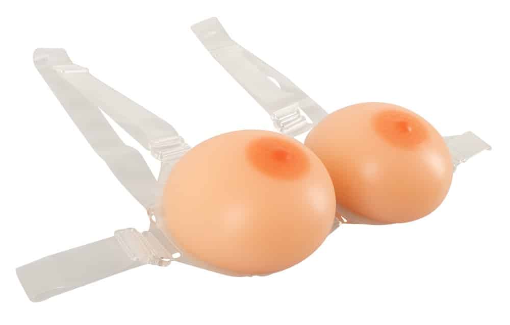 Strap-On Silikonbryst - 800g Strap-On Silikonbryst - 800g
