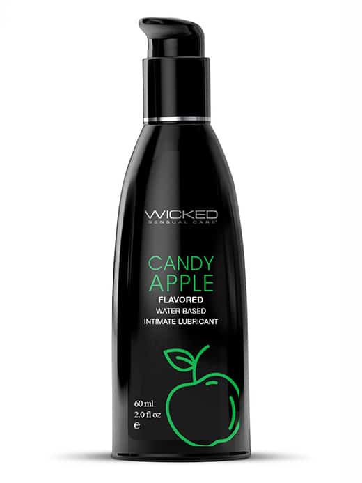 252043-wicked-candy-apple-eple-glidemiddel-glide WICKED - Vannbasert Glidemiddel - Candy Apple - Eple - 60ml - Bilde 1