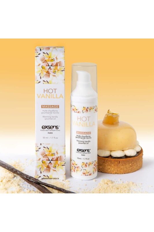 EXSENS - Varmende massasjeolje - Hot Vanilla - Vanilje