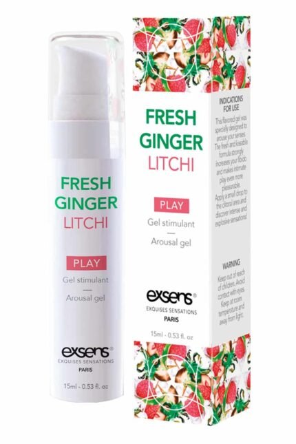Exsens - Arousal Gel - Opphissende Gel - Ingefær og Litchi
