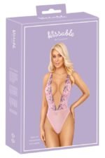 Kissable - Body med Broderinger - Rosa
