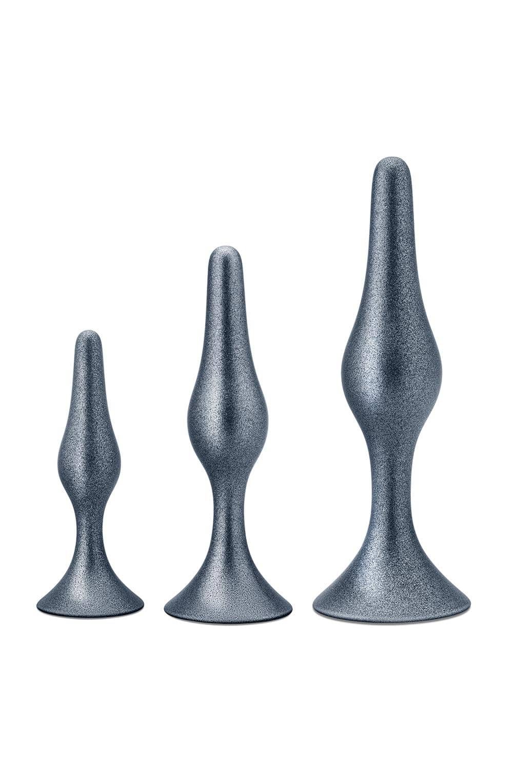 ANAL ADVENTURES ENESIS - Buttplug sett - STELLAR SILVER ANAL ADVENTURES ENESIS - Buttplug sett - STELLAR SILVER