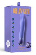 OH MY GEM ENRAPTURE TANZANITE - Lilla vibrator