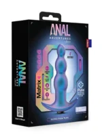 Anal Adventures - Analkuler med vibrasjon - Expedition Plug - Blå/lilla - Bilde 5