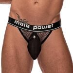 MALE POWER - Cock pit - Jock  - Sort netting