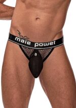 MALE POWER - Cock pit - Jock  - Sort netting