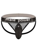 MALE POWER - Cock pit - Jock  - Sort netting