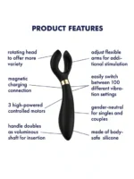 Satisfyer Endless Fun - Parvibrator - Sort - Bilde 5