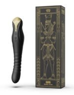 ZALO - King Black - Thrusting vibrator - sort