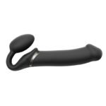 Strap-on-Me - Stroppeløs Strap On med Vibrering - X-Large - Sort