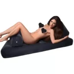 You2Toys - Velvet Luxury Bed - Oppblåsbar sexmaskin - Sort