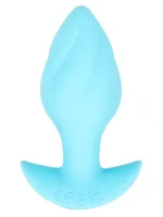Cuties - Mini buttplugg med vibrasjon - Blå - Bilde 7