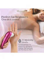 Womanizer Pro – klitorisstimulator med trykkbølger - Rosa - Bilde 7