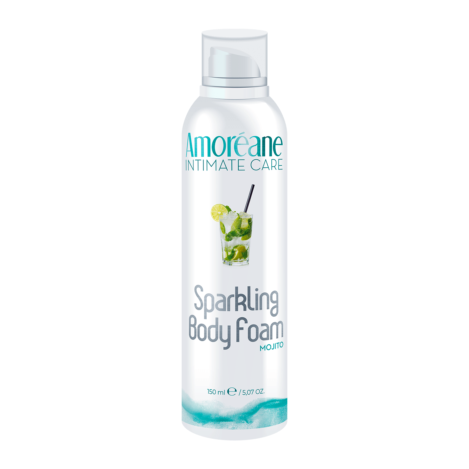 Amoréane - Sparkling Body Foam - Massasjeskum - Mojito Amoréane - Sparkling Body Foam - Massasjeskum - Mojito