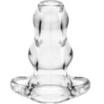 Perfect Fit - Double Tunnel Buttplug, X-Large, Transparent