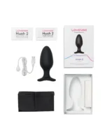 Lovense - Hush 2 - Buttplugg med vibrasjon og app - 2,25" - Large - Bilde 4