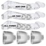 Oxballs ADJUSTFIT INSERT - 3 pk tilbehør - Transparent