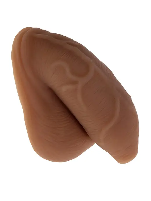 841076-packer-packing-transtilbehor-trans-transperson-transhjelpen-erotikk1-kjonn-gender-10 GENDER X - The Uncircumcised Packer - Mørk hudfarge - Bilde 1