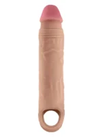 SHAFT - Vibrerende Penissleeve - 16,5 cm - Lys hudfarge - Bilde 3