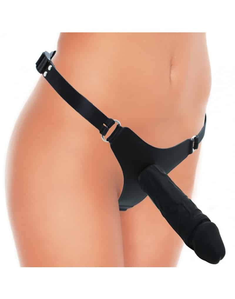 Rimba - Silikon strap-on med stor dildo Rimba - Silikon strap-on med stor dildo