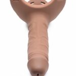 Size matters - Hul silikon strap-on dildo - Lyshudfarge 