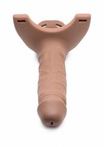 Size matters - Hul silikon strap-on dildo - Lyshudfarge