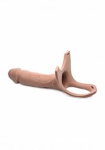 Size matters - Hul silikon strap-on dildo - Lyshudfarge